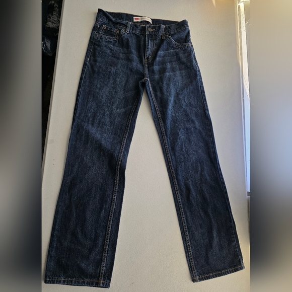 Levi's Other - Levi Strauss 514 Straight Leg Denim Dark Indigo Blue Minimalist Core Indie Skate